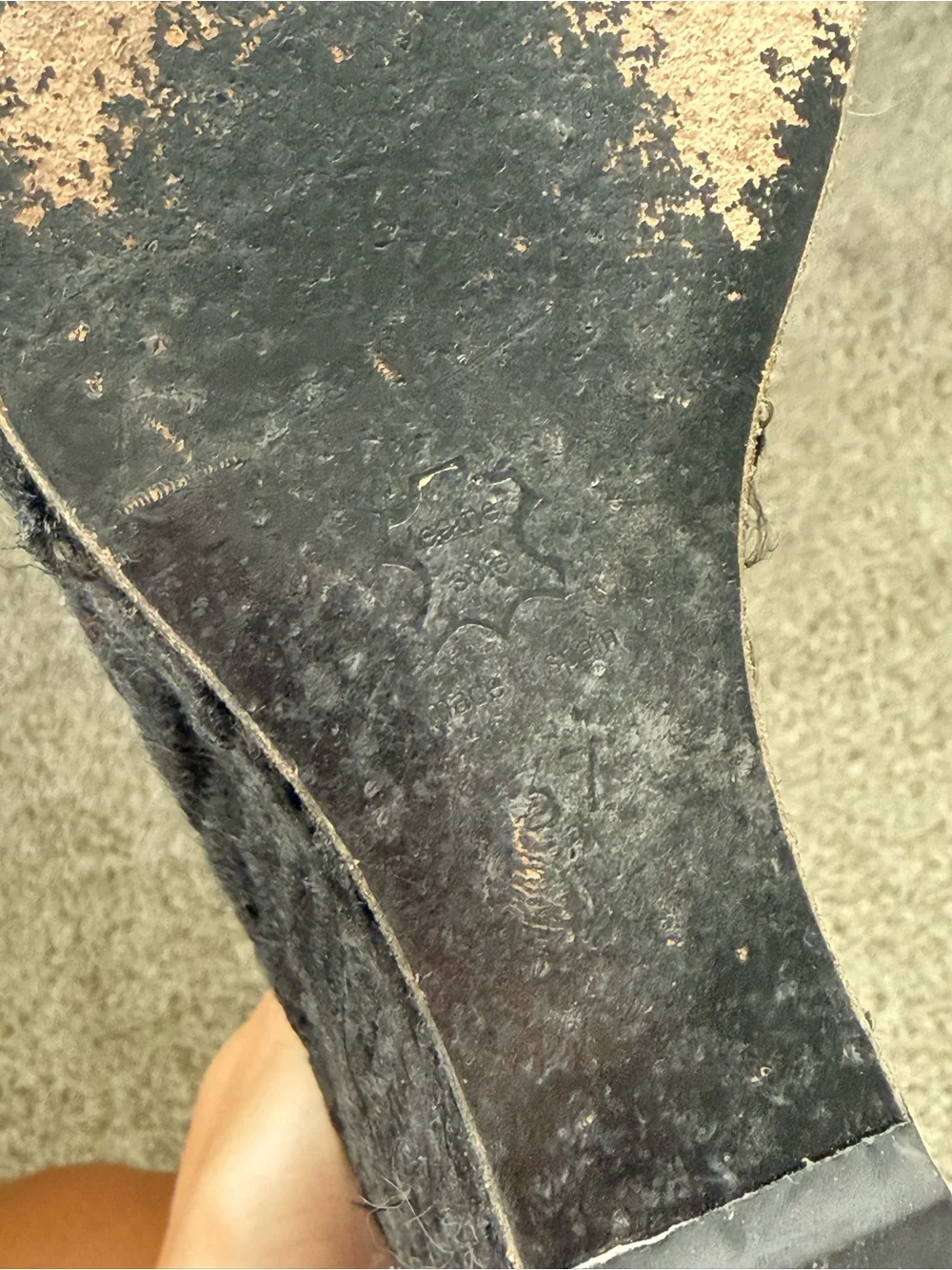 Jean-Michel cazabat espadrille wedge heels navy, size 37 (6.5)